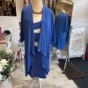 Personal Choice Two Piece Blue Dress & Jacket